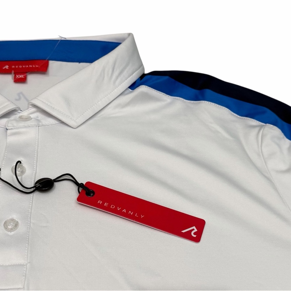 Polo Shirt Redvanly Men's Short Sleeve Sevigne Polo Top Shirt  Size XXL NWT Golf